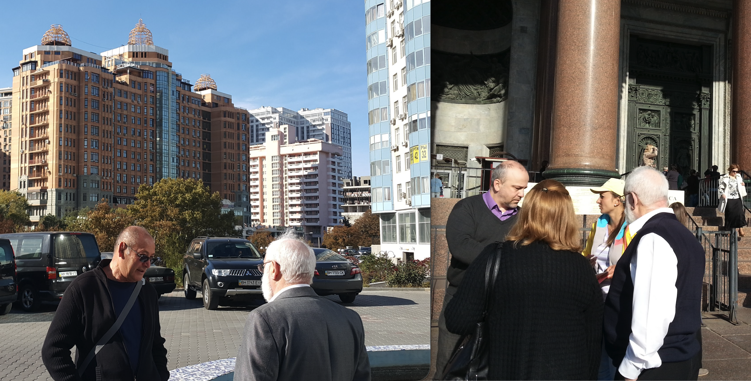 Laitman without kippah abroad