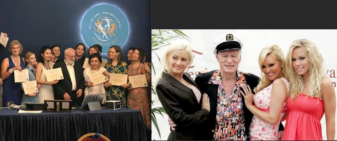 Conferencia de Michael Laitman en un congreso